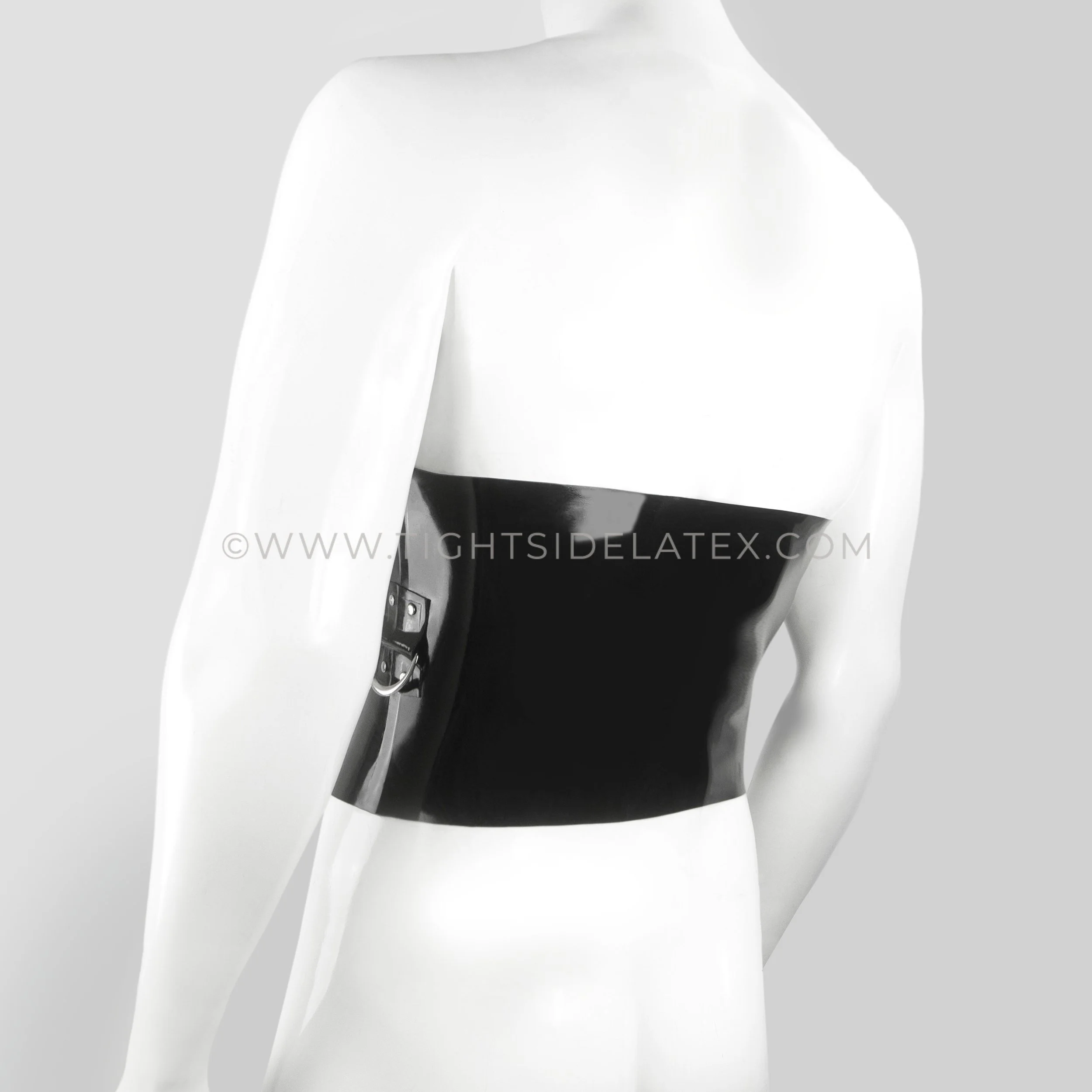 Mens Latex Corset TIGHT SIDE LATEX