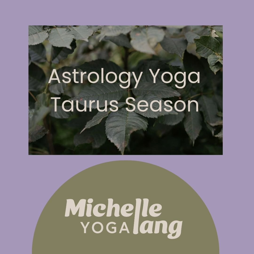 Hello friends! Taurus season began on 19th April and runs until 20th May. Fun fact, most of my family are taureans: partner, mum, youngest son, and brother. May is a busy month in our household 😂🥳🎂 Swipe ⬅️ to find out how you can use yoga to supp