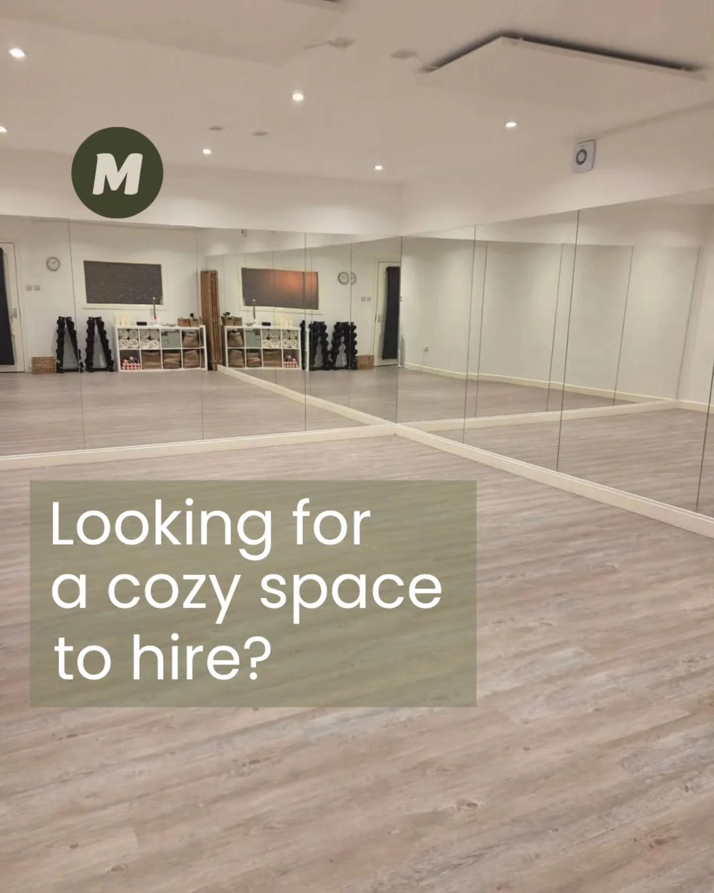 POV: You&rsquo;ve been overlooking the cosiest room in the studio 👀

Last week, we promised we'd take you behind the scenes of the spaces we have available to hire&hellip; and first up is our often overlooked Yin studio 🤍

While our main Yang studi