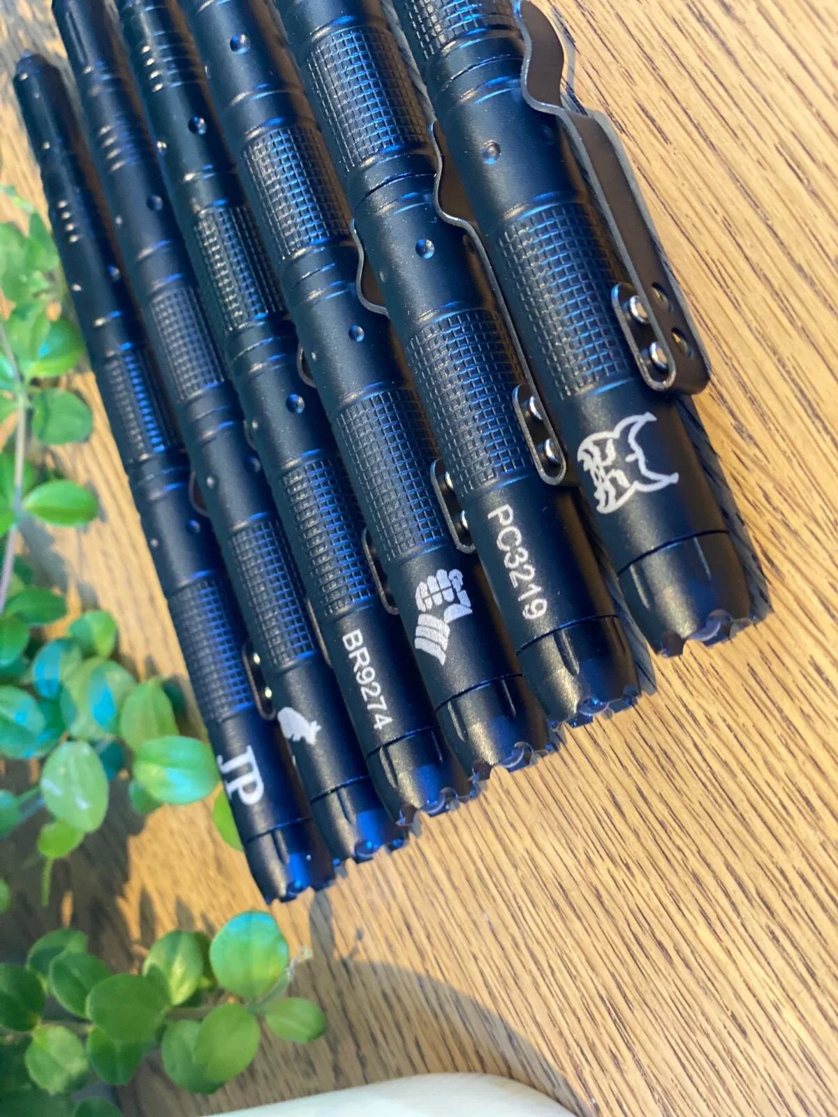 Multifunctional Metal Black Tactical Strike Pen EDC Tool