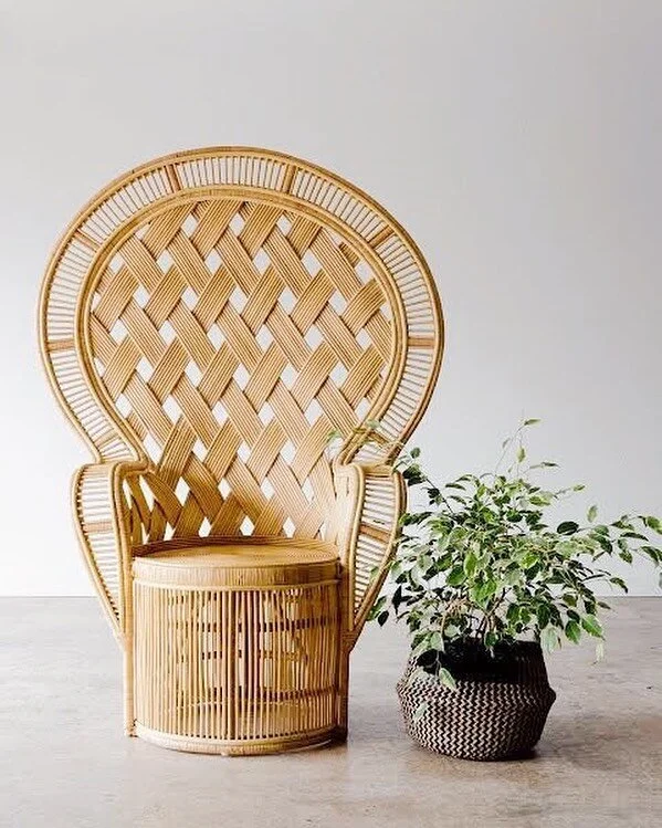 A &ldquo;subtle&rdquo; but classy take on the Peacock chair 🦚 - and an all time personal favorite. Every time I see one I can&rsquo;t help but stop and stare. ⁣ Do you love it as much as we do?