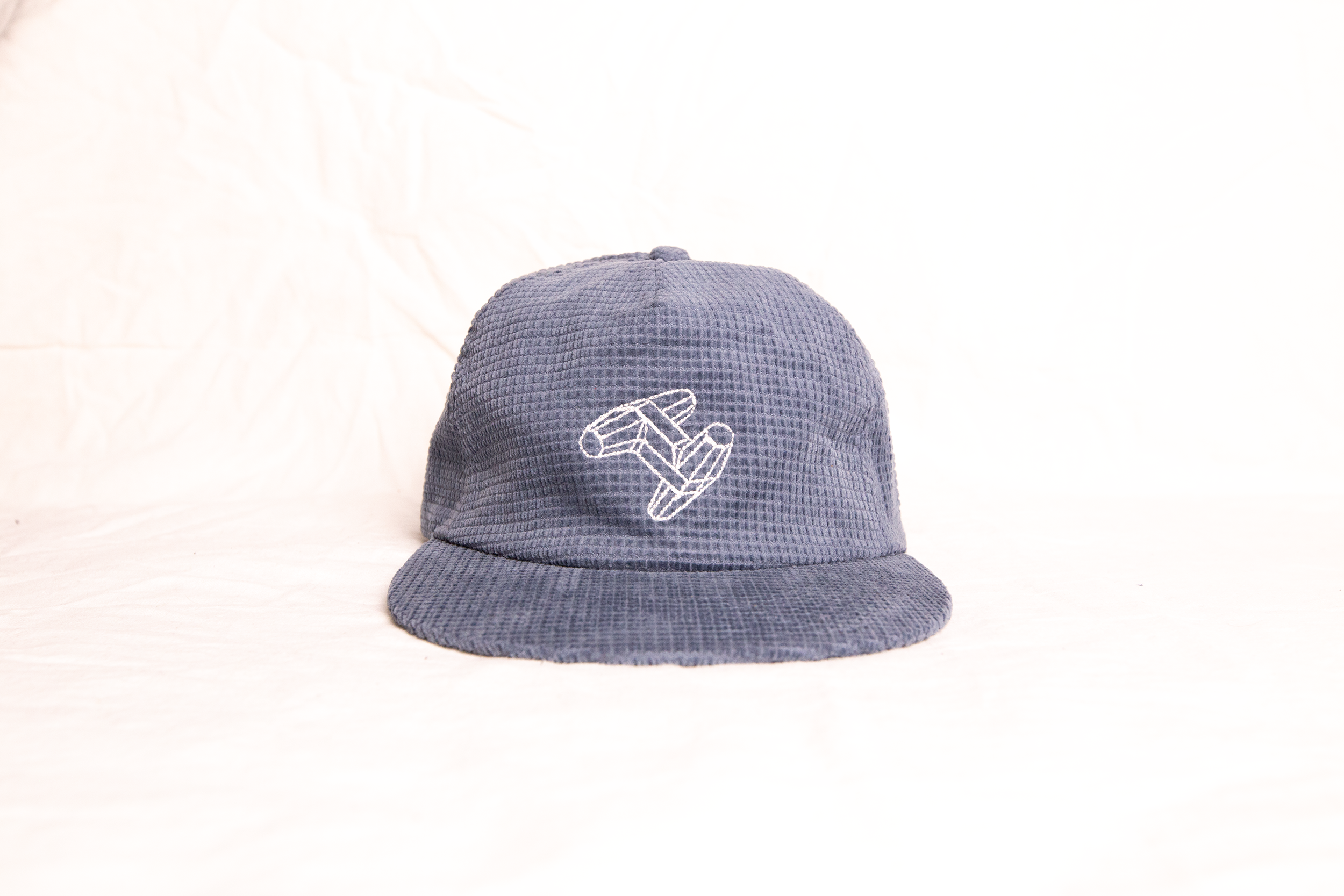 t-rock corduroy hat - slate blue