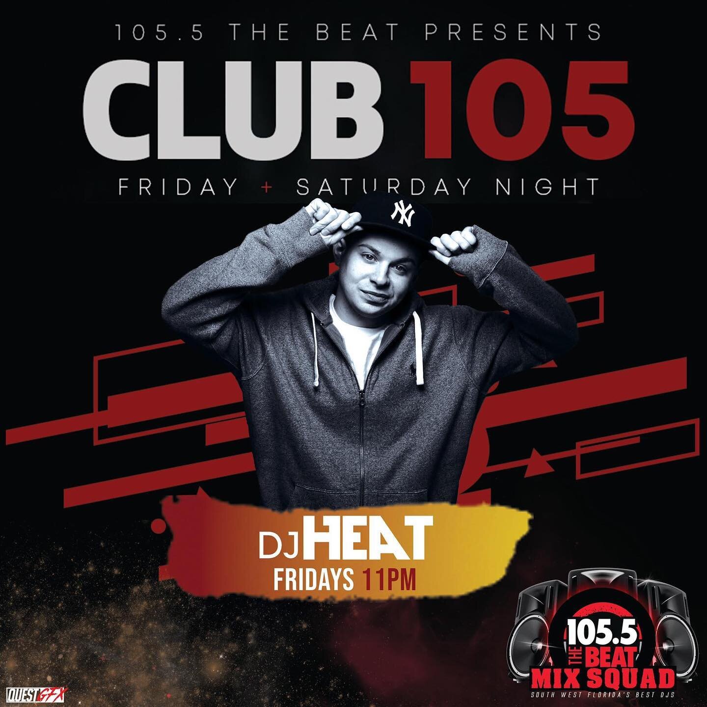 #FtMyers Its up 🚀🚀🚀 Catch me rocking on @1055thebeat tonight at 11pm EST 🔥🔥🔥 Listen worldwide on that @iheartradio app 🌍🌏🌎 Big shouts to the whole squad 💥💥💥@shortguyshow @djqueststupid what up! #IHeartMafia #BlackBottleBoys #FixYourFace #