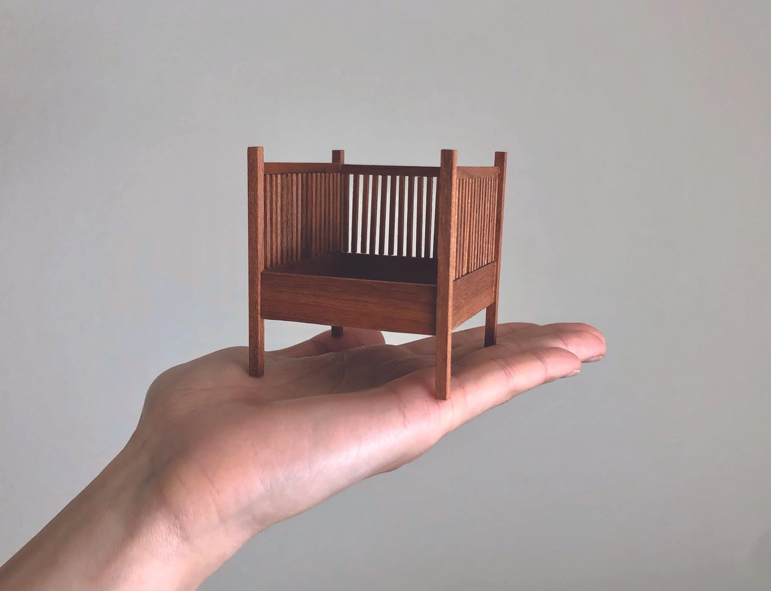 MAKE: Stickley Chair Frame in 1:12