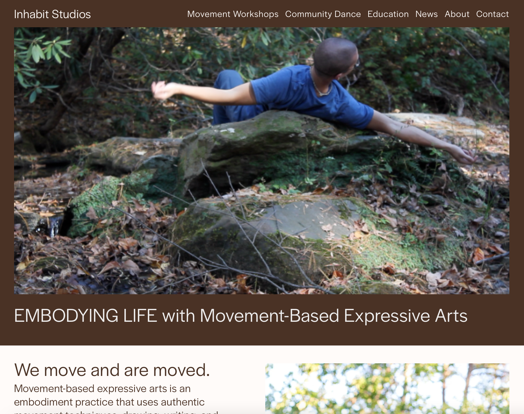 Inhabit Studios Homepage