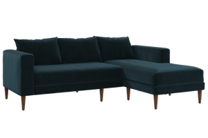 sabai essential sectional moss velvet walnut.png