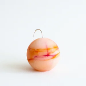 Candy Ball #1 beeswax  candle