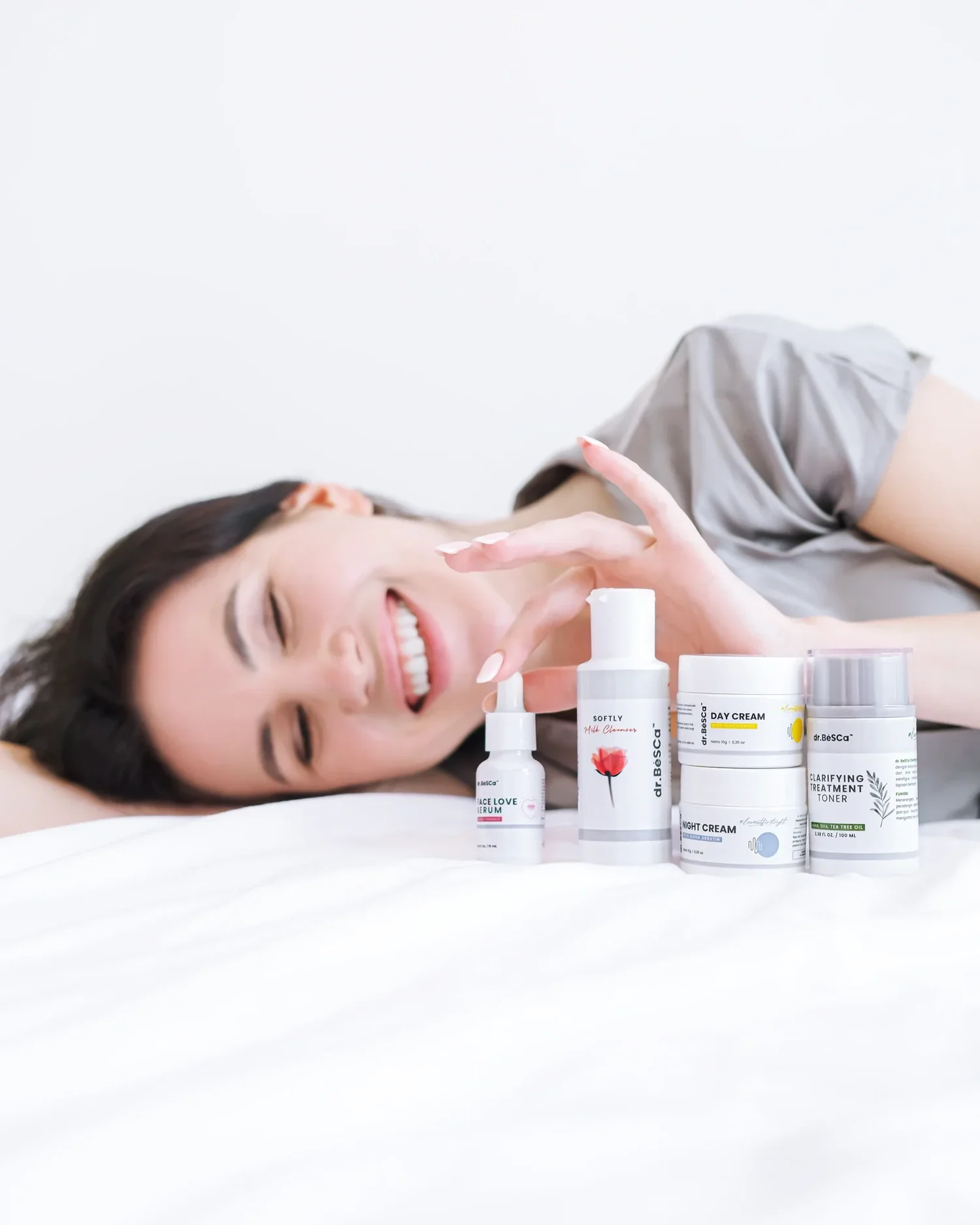 Dr. Besca — morning routine in bed