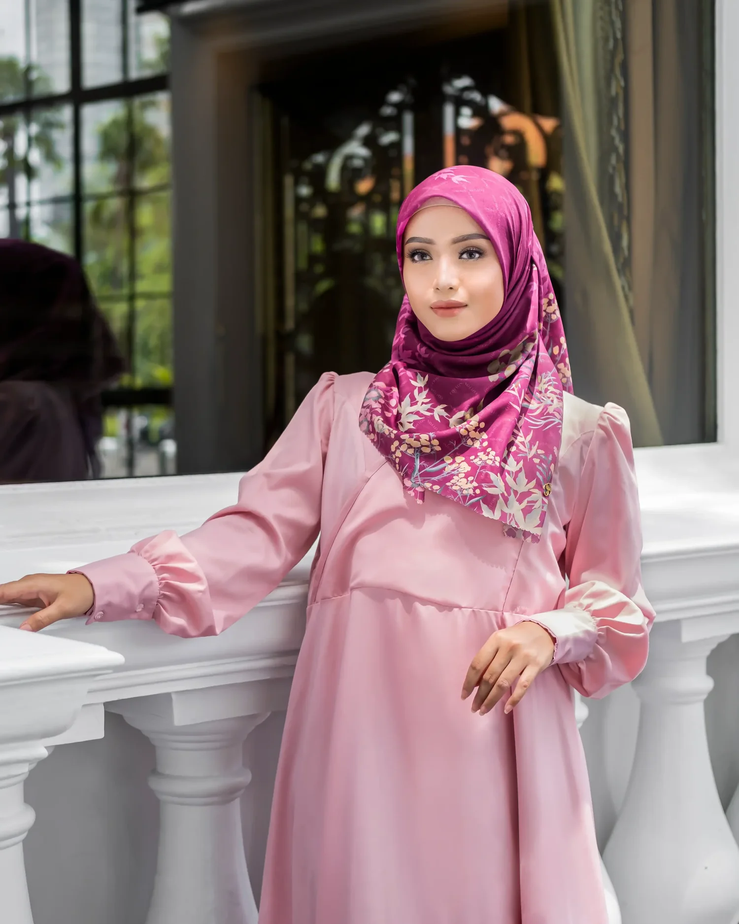 Cotton Spring colorway — Fuchsia