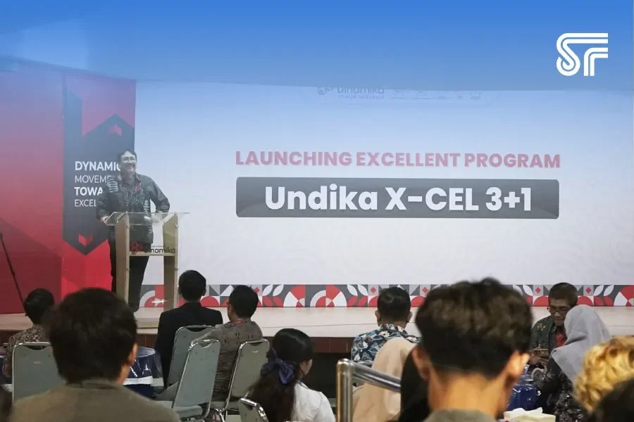 Launching Program X-CEL 3+1, Universitas Dinamika Surabaya Hadirkan Skema 3 Tahun Kuliah + 1 Tahun Industri