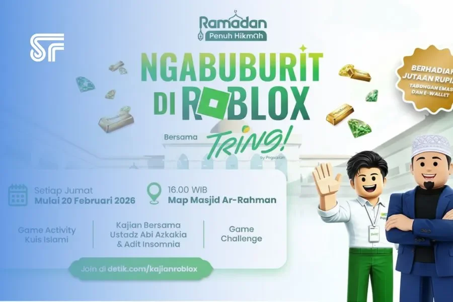 Siapa Sangka? Kajian Ramadan di Roblox, Ada Robux Gratis untuk Fripipel !