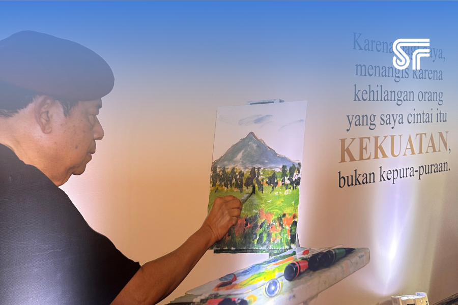 Menangkap Pesona Kekuatan Cahaya: Pameran Tunggal dan Babak Baru Susilo Bambang Yudhoyono sebagai Pelukis