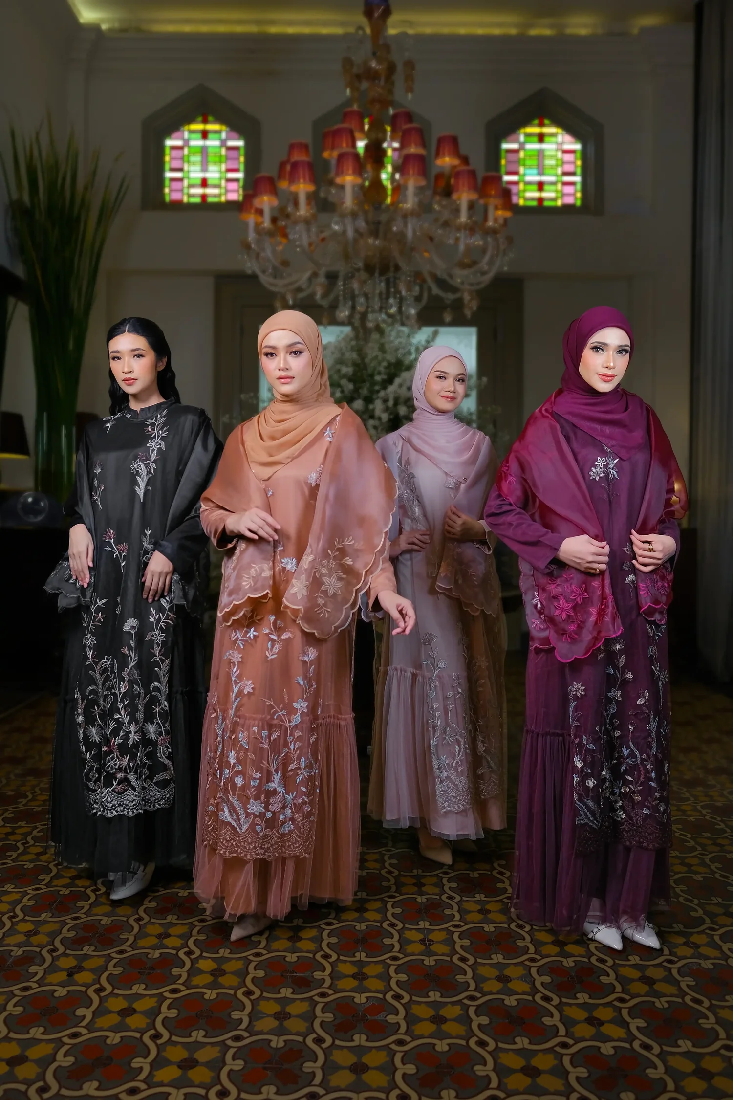 Mayang Renjana — group look
