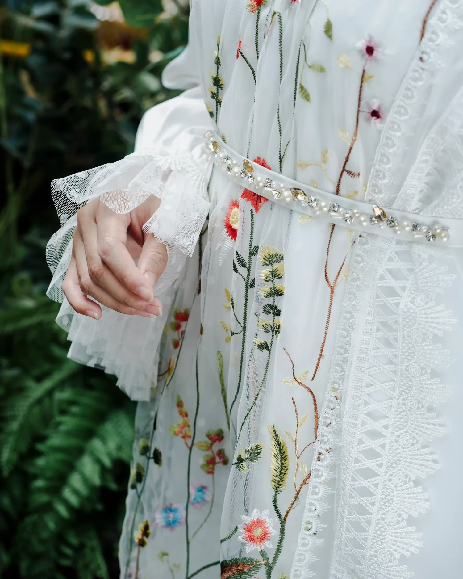 Cotton Spring Meadow Dew — look