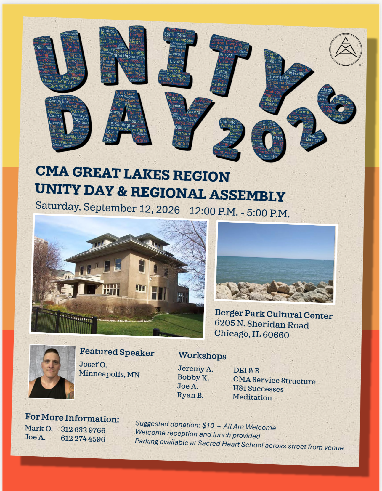 Celebrate Connection at CMA Great Lakes Region Unity Day
