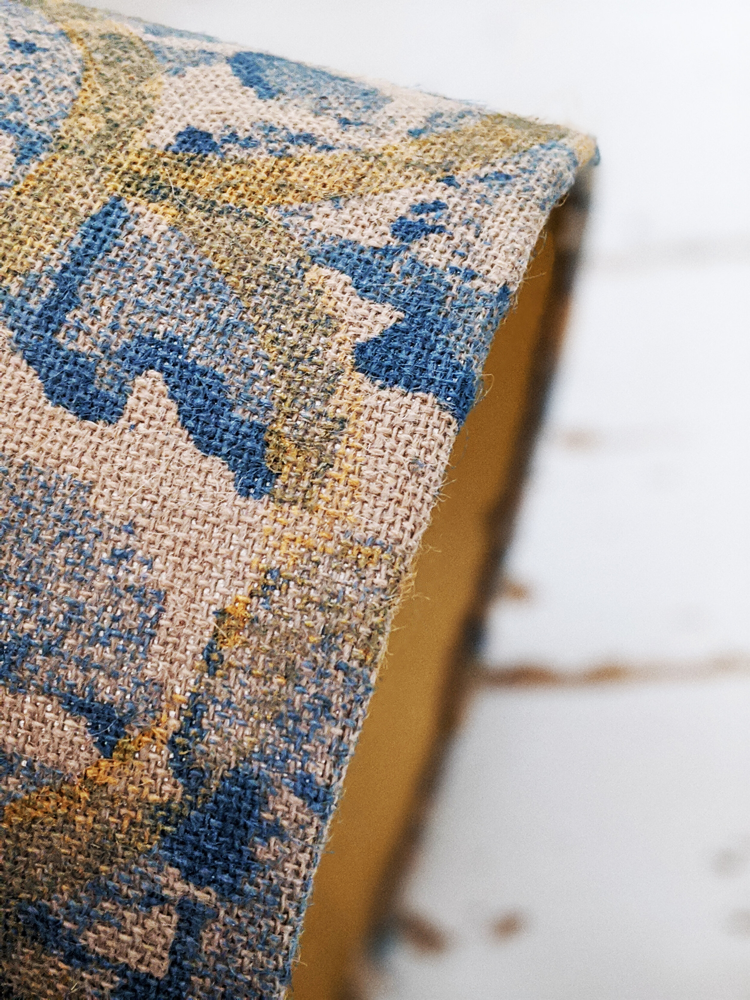 lugas-blue-leaf-gold-scallop-print-drum-lampshade.jpg