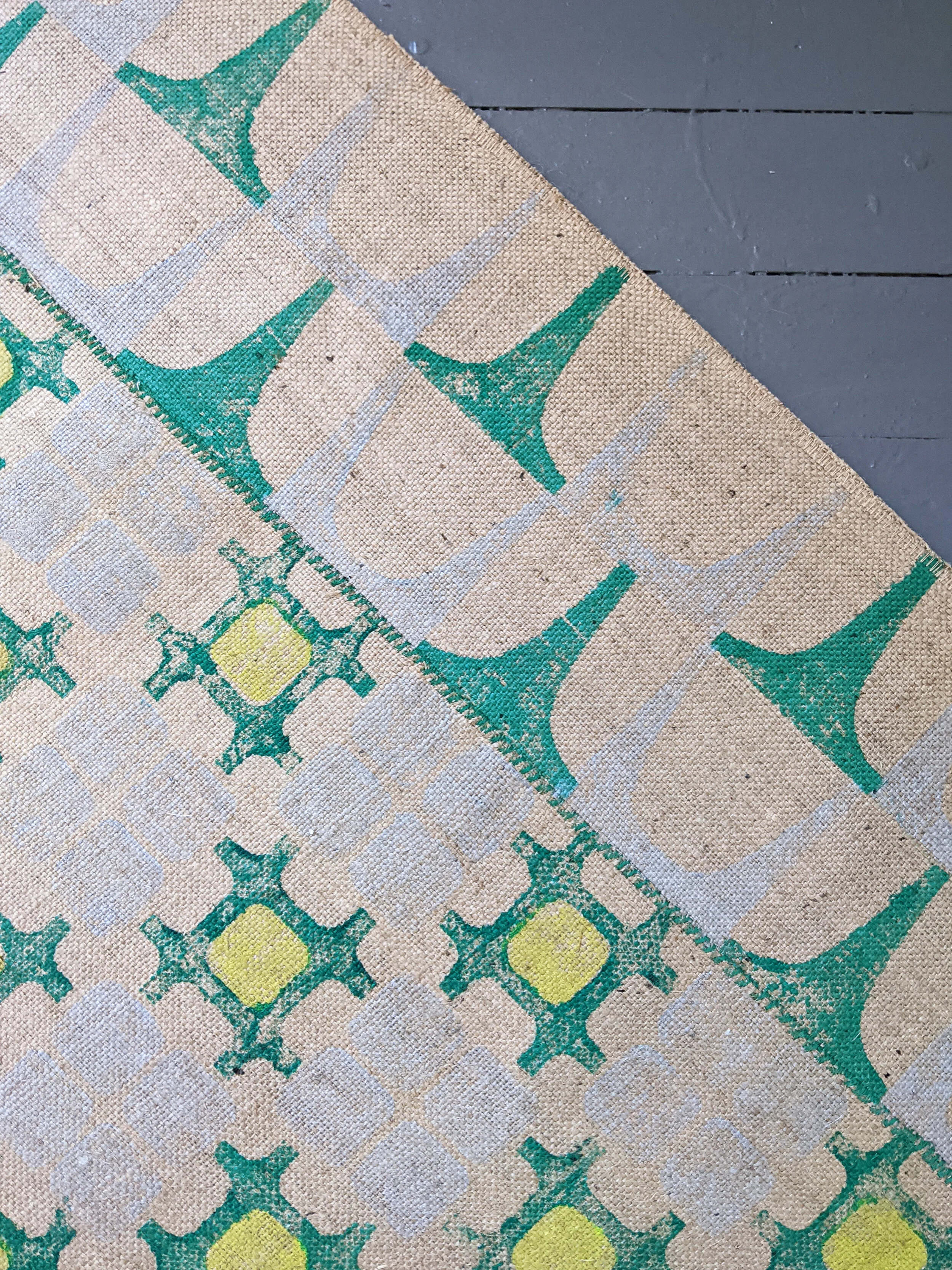ÉPÜLET printed rug