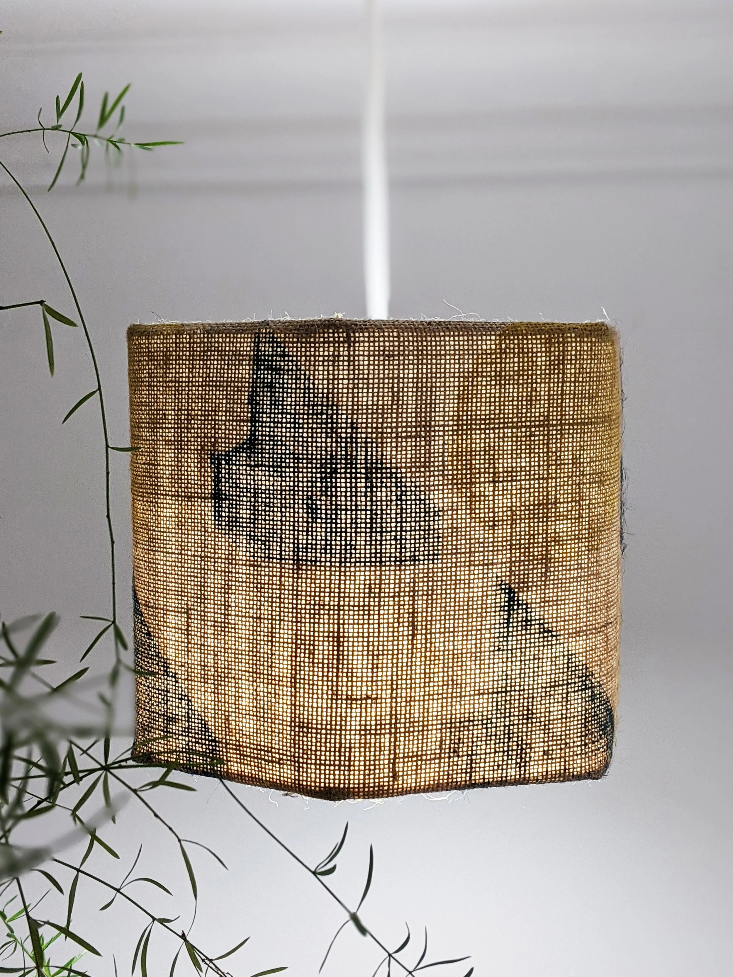 SUGÁR hexagonal lampshade