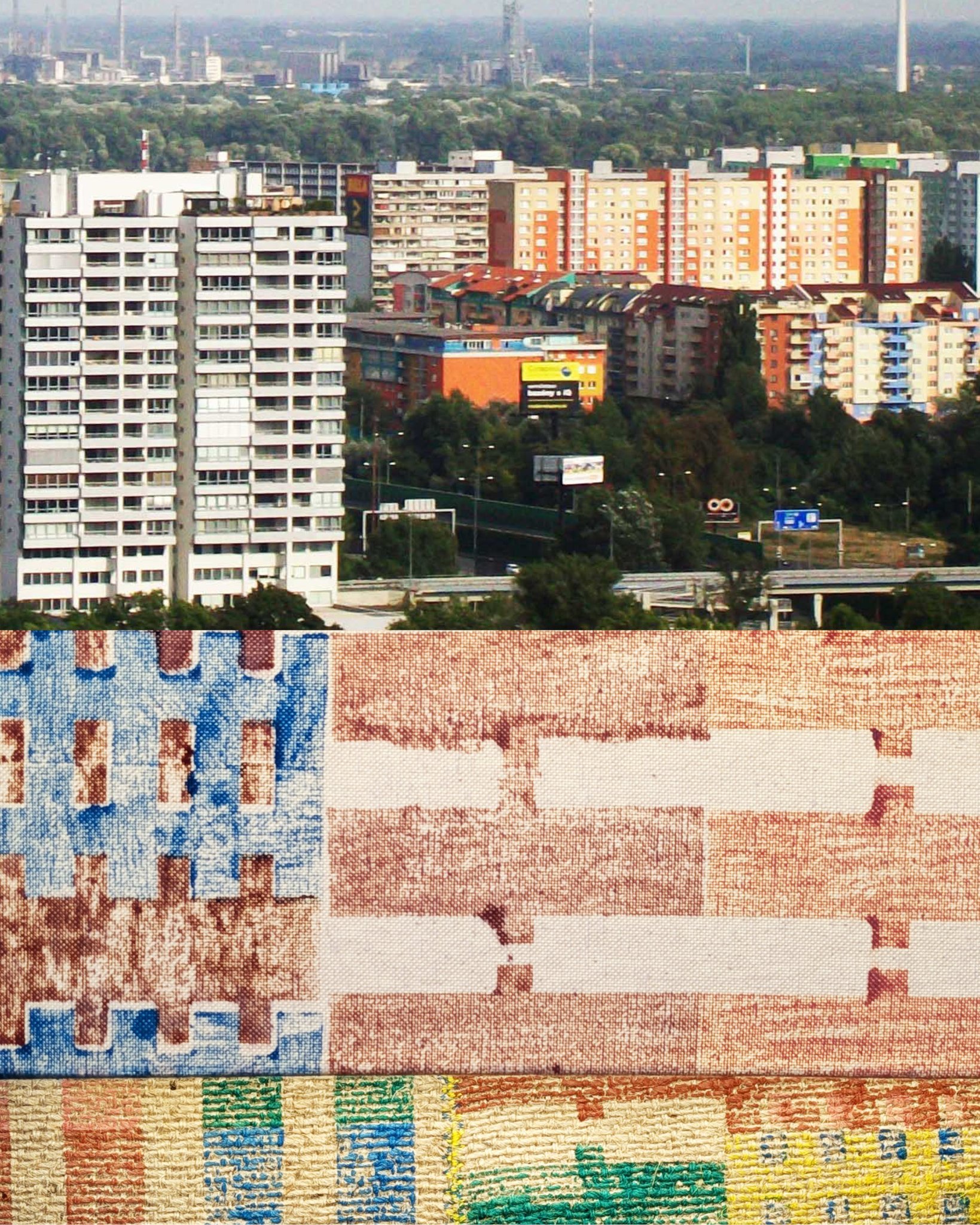 sunday inspiration 🏭 colours of the city, reprinted.

TOYTOWN is our take on summer trends of bold stripes and colourful checks - all inspired by urban landscapes, building blocks and transport systems. modular grids, primary colours, concrete forms