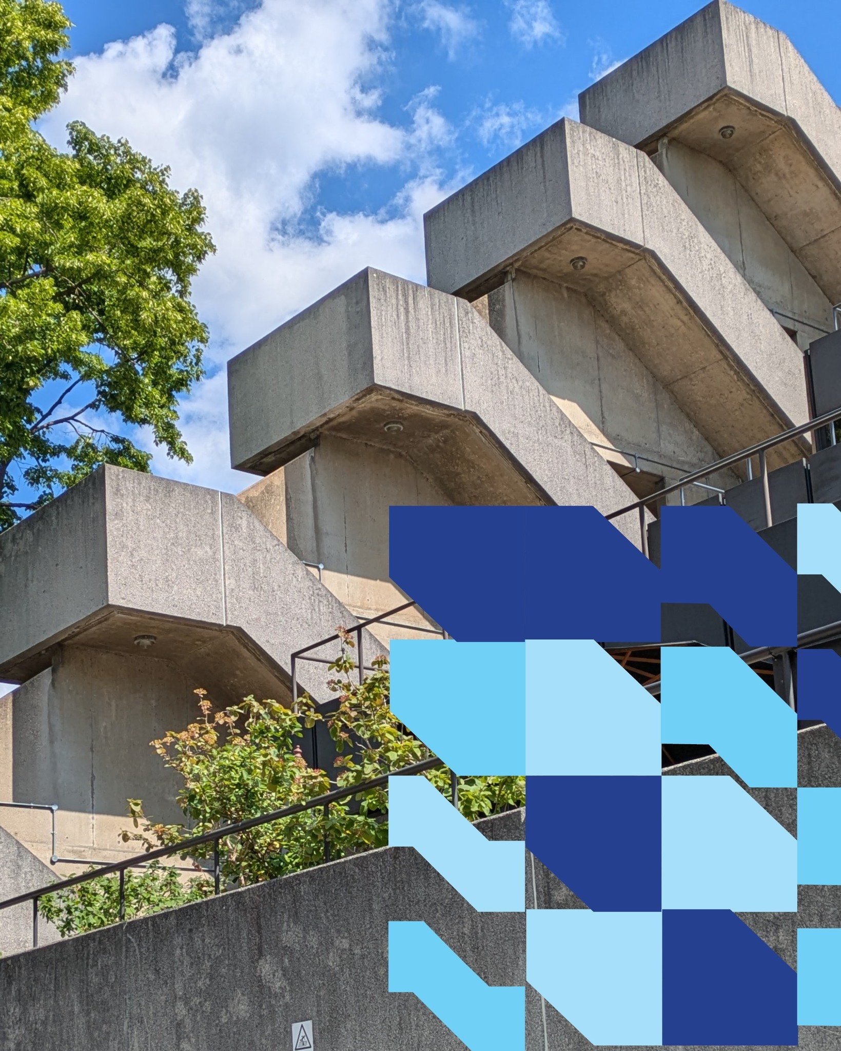 sunday inspiration 📸 stairs in concrete, steps in print. these images are from the UCL at russell square campus, which i managed to visit a month ago and took some pictures of staircases that caught my eye not just for their brutalist form, but for 
