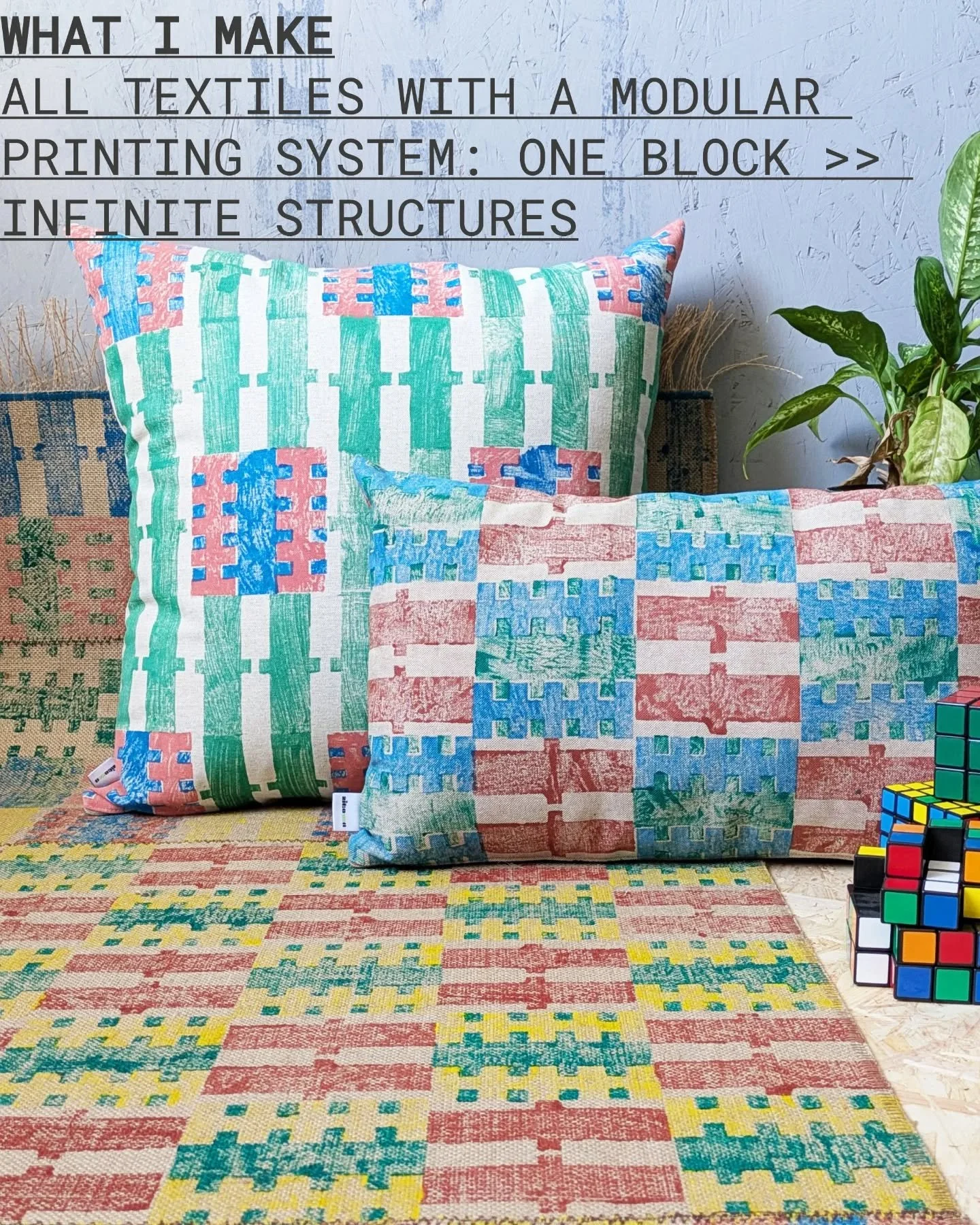 hello again, it&rsquo;s @zitozza on the #teagreentakeover by @teagreenevents

here&rsquo;s the &ldquo;what&rdquo; and the &ldquo;how&rdquo;: every zitozza pattern begins with a modular block. all the blocks are the same size, CAD-designed and precisi