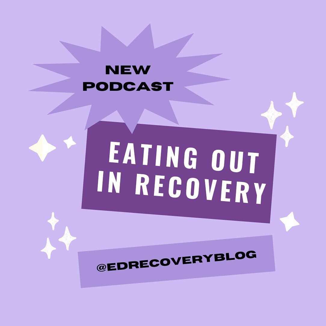 NEW PODCAST EPISODE! This week&rsquo;s episode gives some tips for eating out in recovery. Our founder (@ktfiorillo) also shares a story from her personal recovery journey. You can listen to the episode wherever you listen to podcasts 🎤 .
.
.
.
.
.
