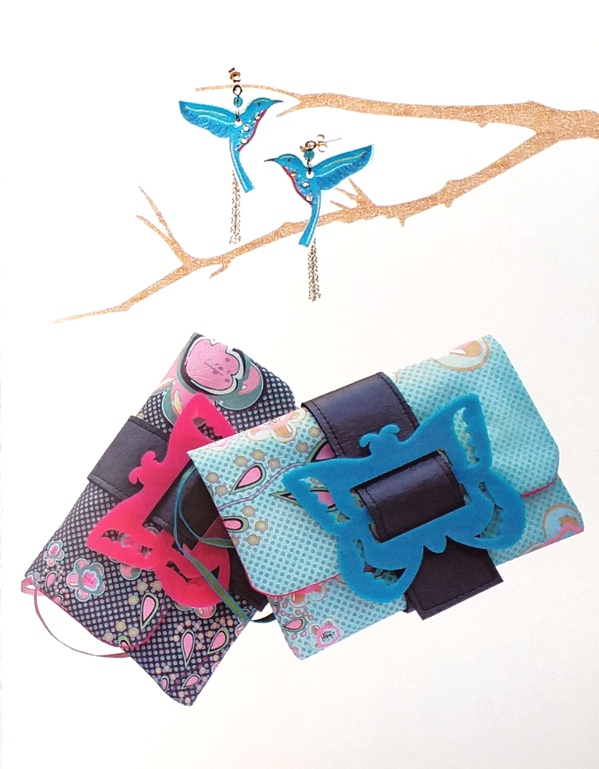 Heidi Sturgess Butterfly Blossom Handbags