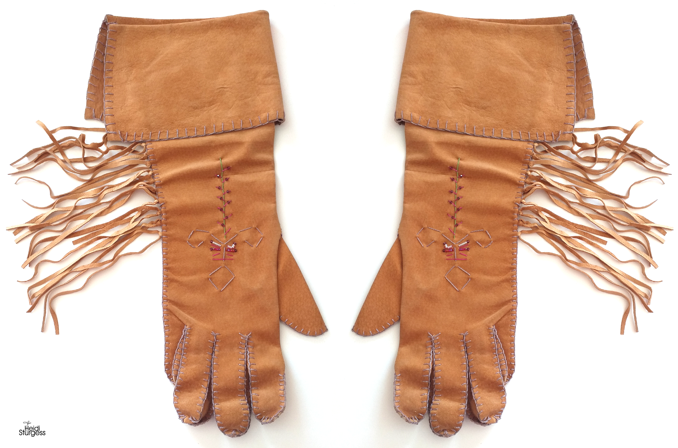 Heidi Sturgess Handmade Suede Gloves