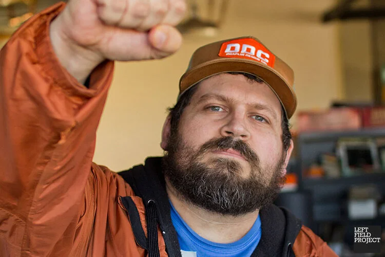 If you go to the Draplin Design Co. “About” page, you will find a beautifully written recap of&nbsp;Aaron Draplin’s&nbsp;career thus far. It’s so well done, I decided to share some of it with you here; there is absolutely no way I could introduce hi…