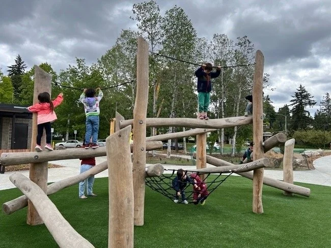 yearbook 2024 prek having fun at the new park.jpeg