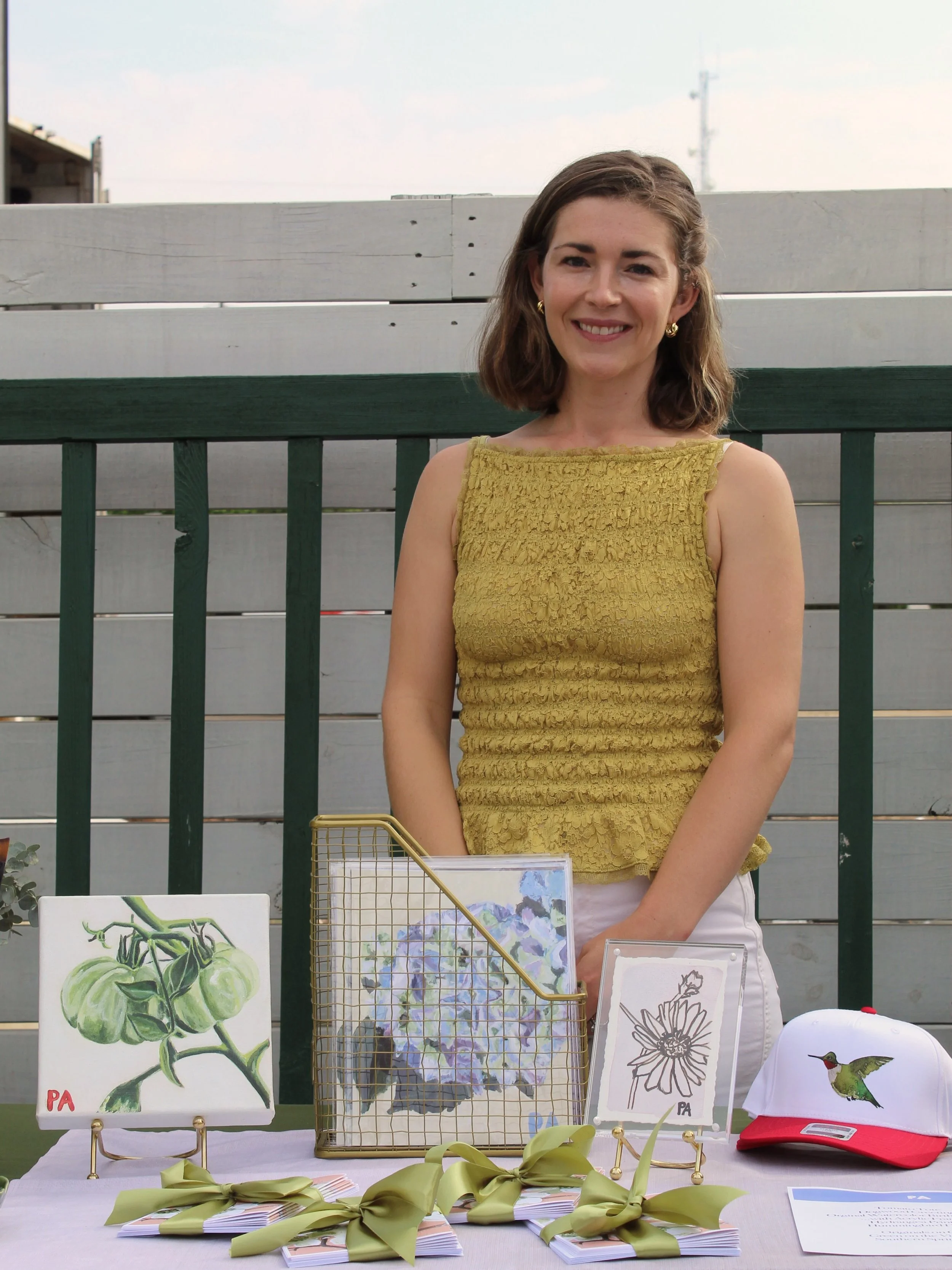 It&rsquo;s been a minute since I said hi! (And cut off all of my hair!)

Swipe 👉 to read a little more about me. 💖

My name is Paige and I&rsquo;m a porch painter. I celebrate mundane moments and objects with my paintbrush, from the comfort of my f