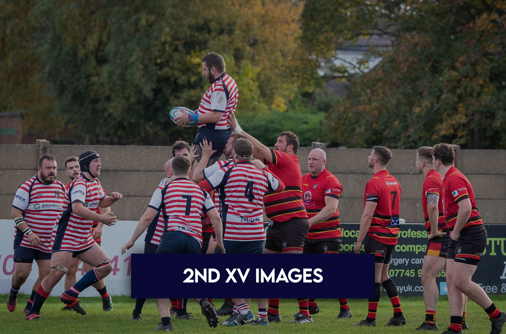 Aldwinians 2nd XV contesting a line-out