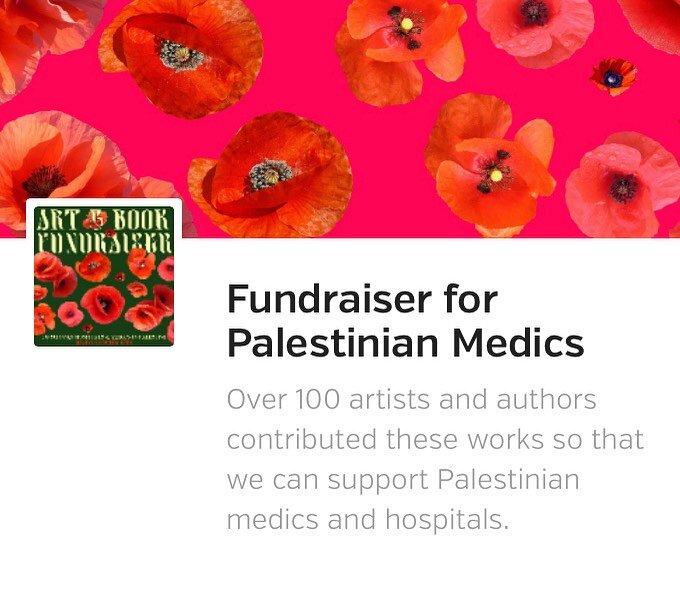 Both @nipinet and @theseboneshavefeelings have contributed tattoos to a fundraiser for verified aid to medics in Palestine. To enter for either of their tattoos or to try your hand at any of the other works (signed books with personal notes from Andr