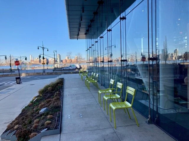Chairs bloom at the Whitney