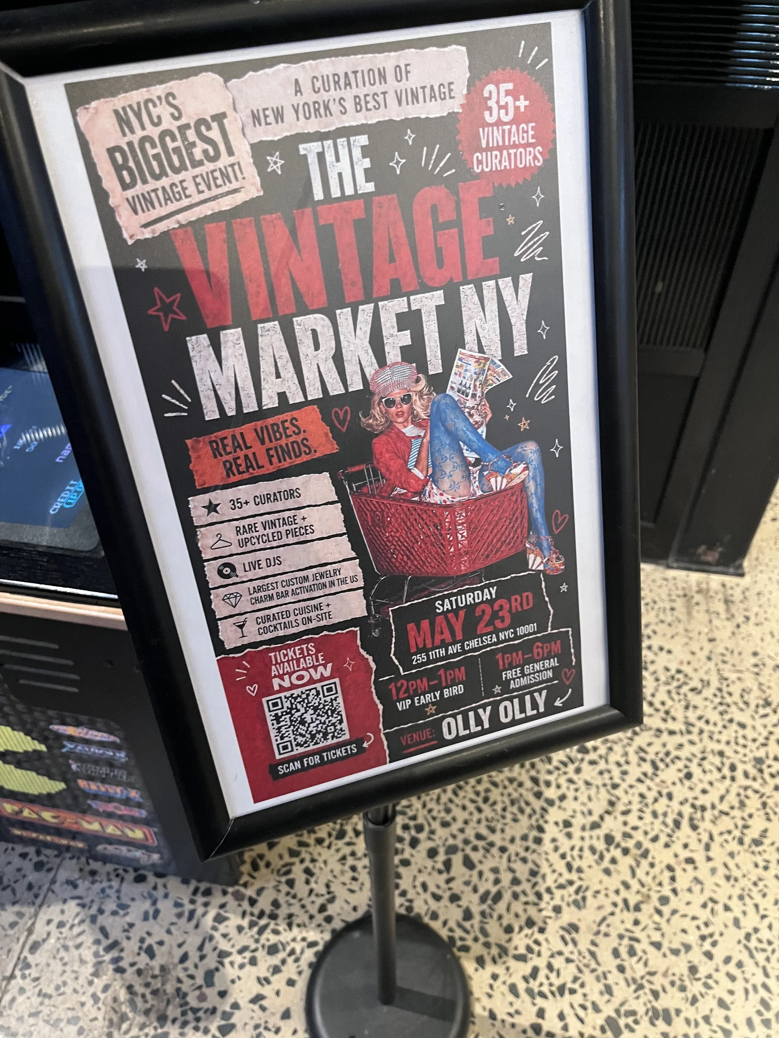 Flea Market this Saturday in the food hall on 26th & 11th 