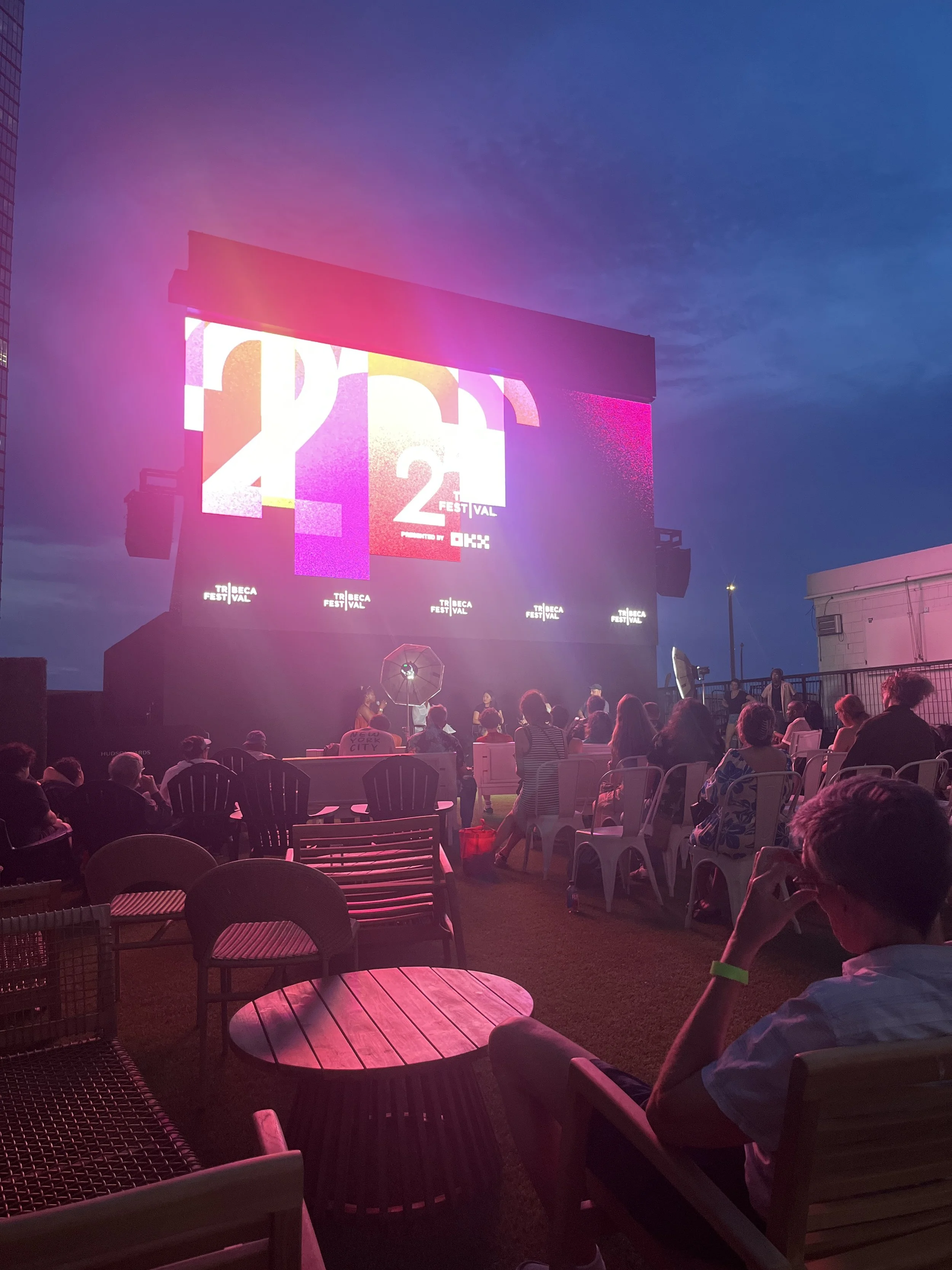 Hudson Yards showing Tribeca Film Festival greats June 3 - June 14 (plus the filmmakers are interviewed after the showings!)