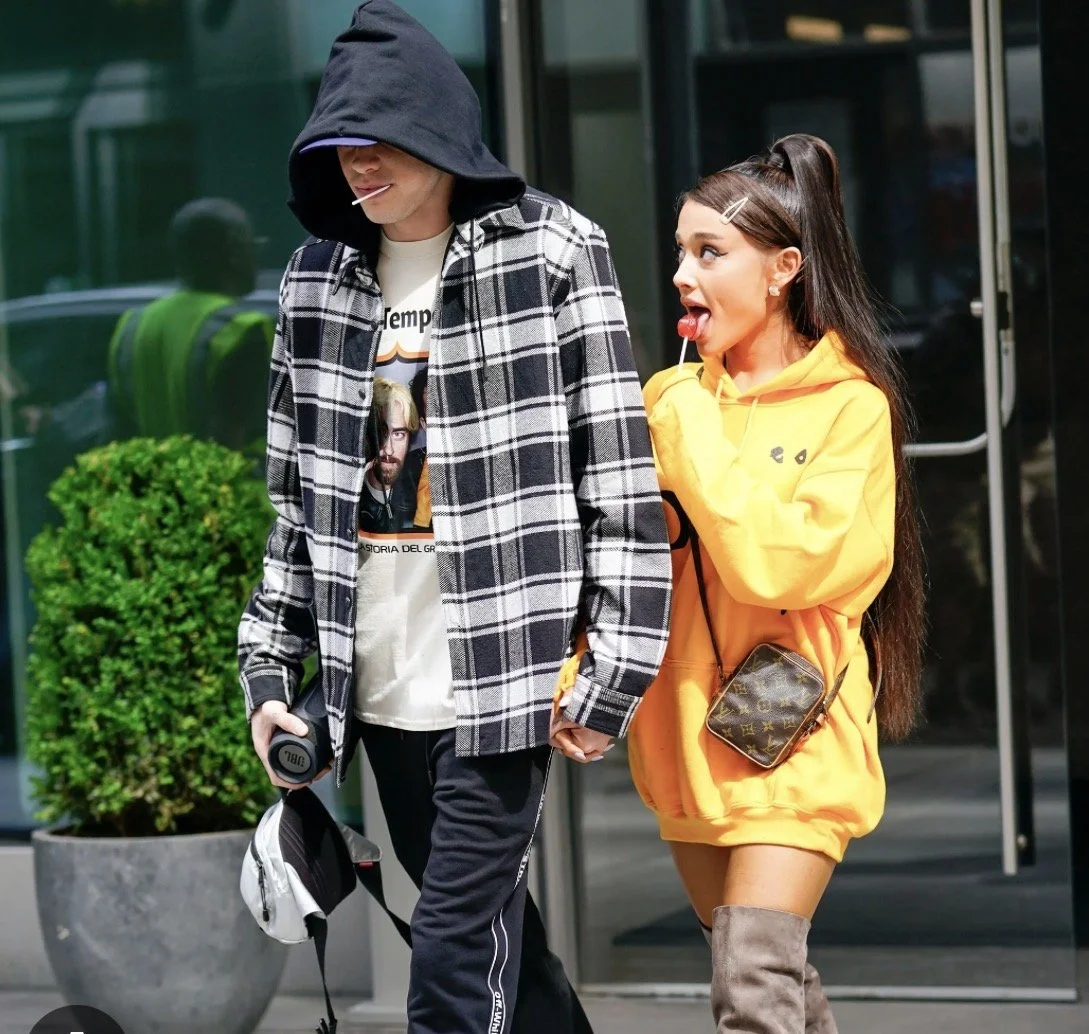 That Ariana Grande and Pete Davidson thing is part of block lore