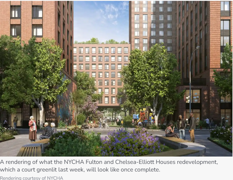 Plan to rebuild Chelsea-Elliott houses to move forward, NY court rules