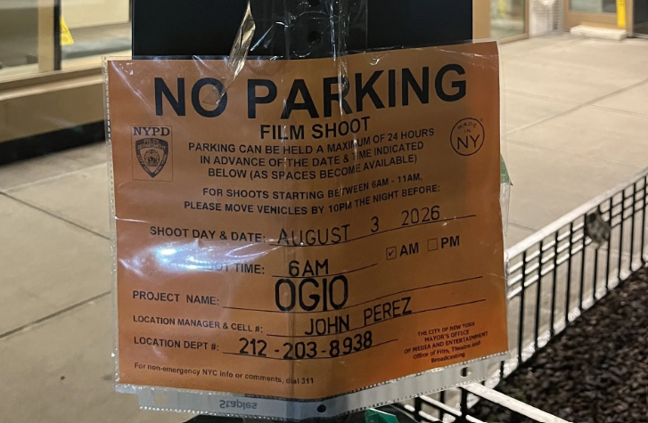 “OGIO” filming on 11th Avenue between 28th &amp; 29th Street