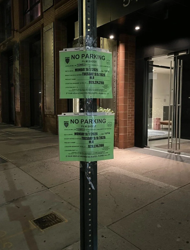 New Netflix series called Myron Bolitar filming on 28th Street next week