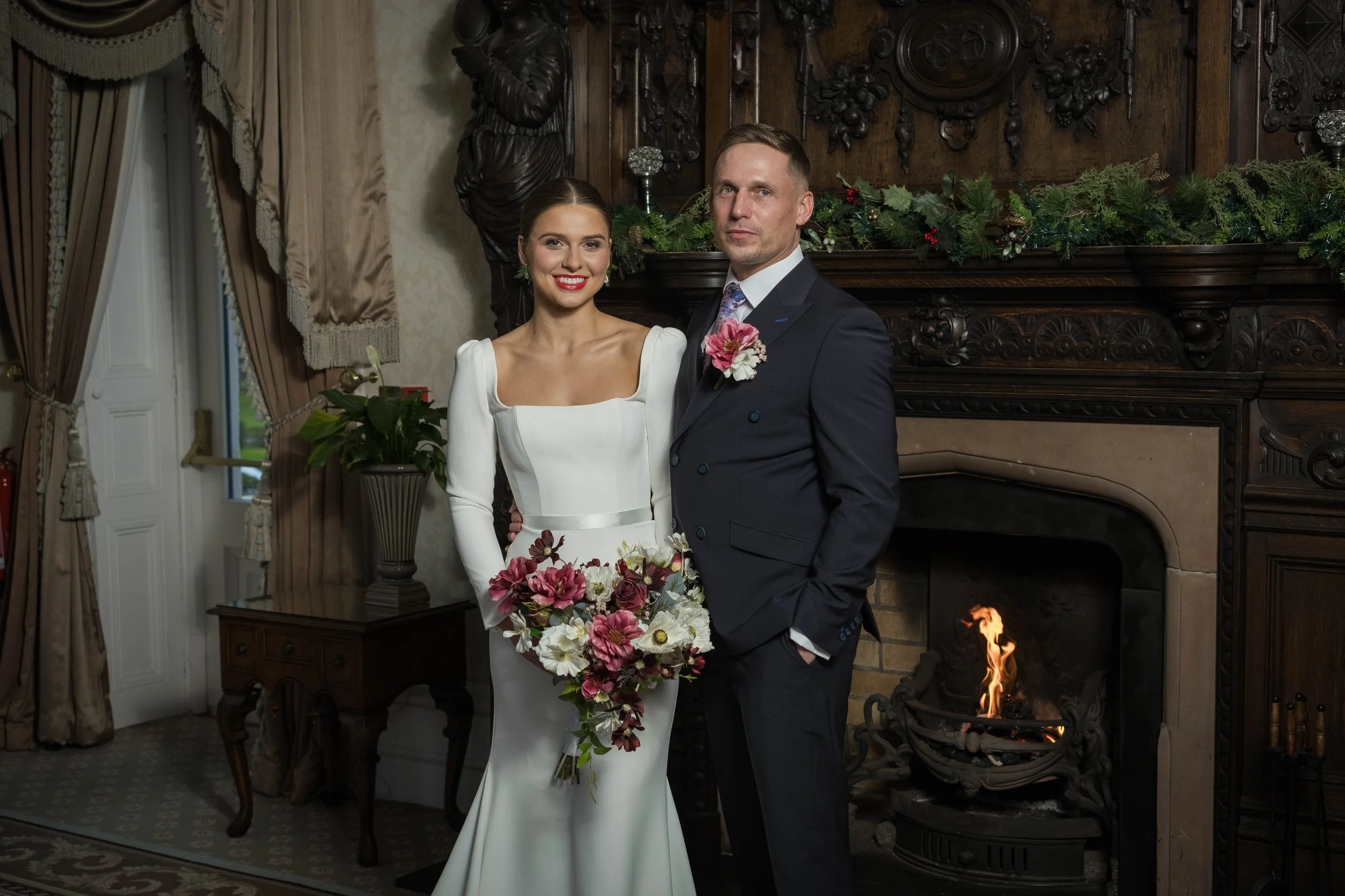 Winter Wedding Inspiration at Manor House Country Hotel, Enniskillen.