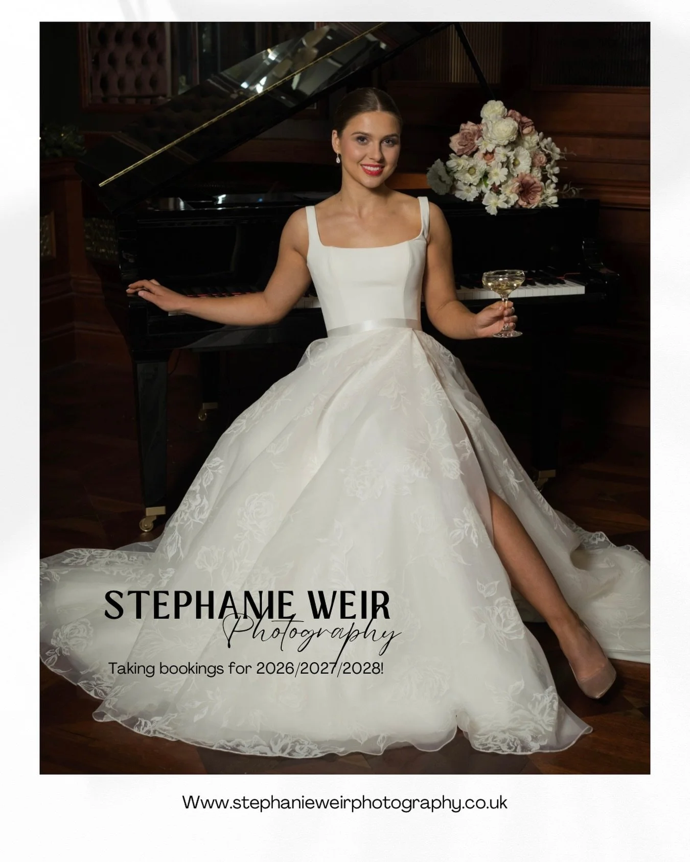 Recently engaged? Now booking weddings for dates in 2026/2027/2028! 

I&rsquo;m based in Co. Tyrone and travel all over Ireland to photograph weddings! 
I have 3 packages to choose from to suit your wedding day! 
Prices start from &pound;600! 
Your d