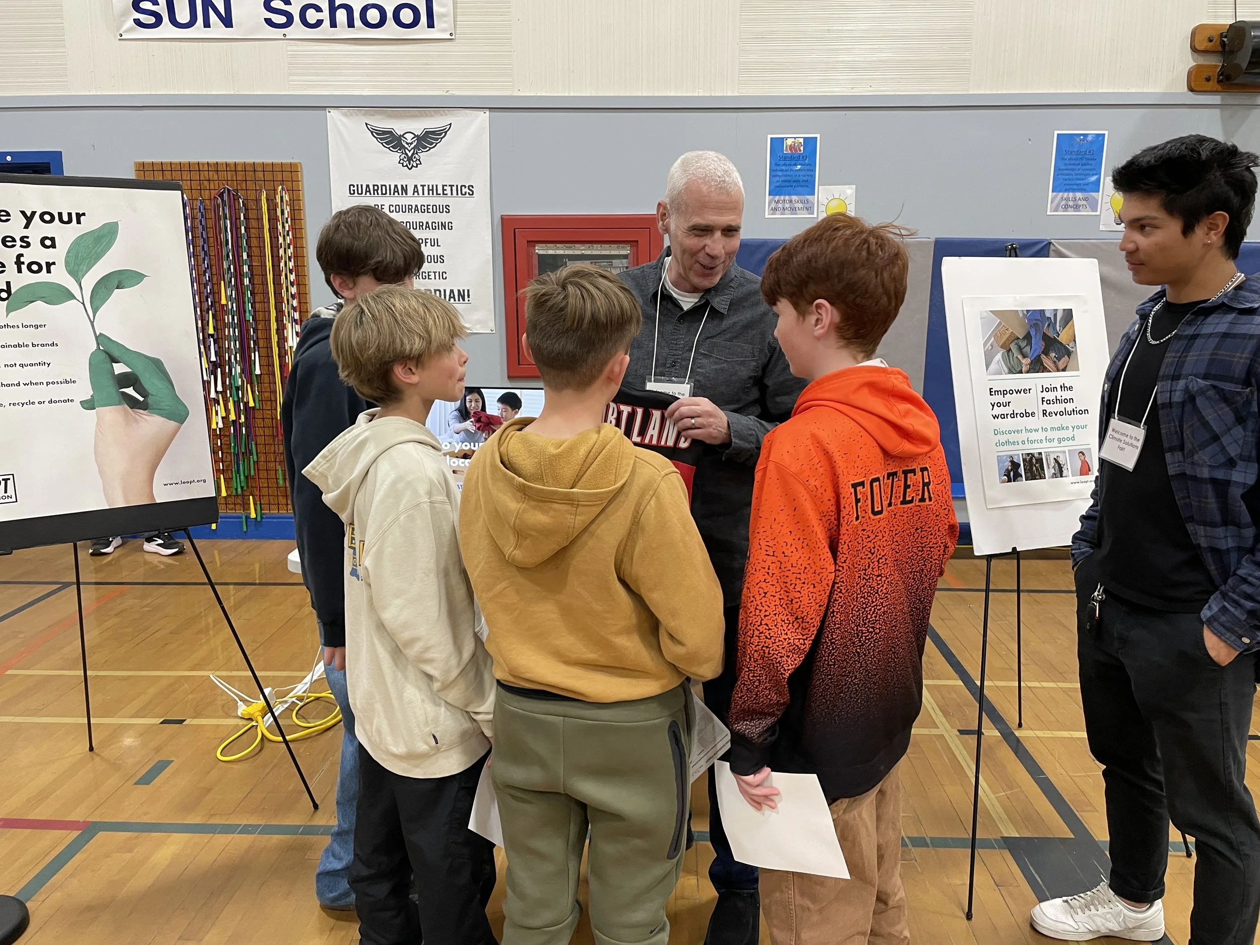 Loopt educates over 2,000 students at the 2025 Vision 2030 Climate Fairs