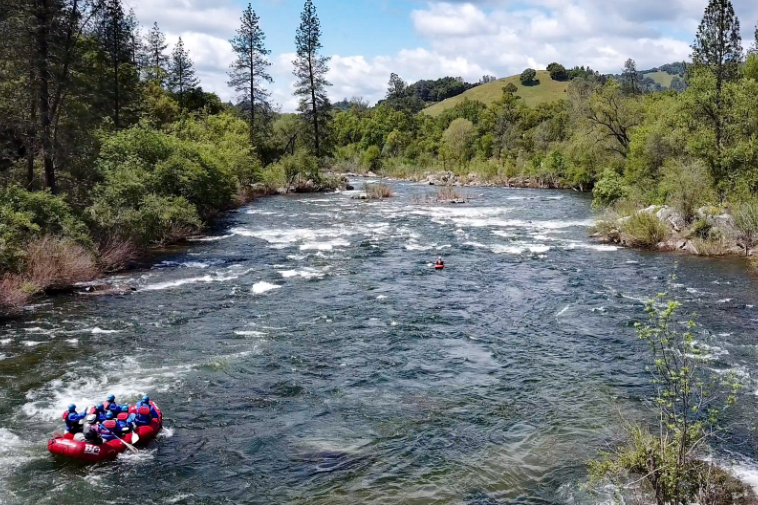 COZY RIVER CABIN GETAWAY – DONATED BY JOHANNA GALLO, REALTY WORLD ADVANTAGE: Escape to nature with this charming riverfront cabin located on the South Fork of the American River in Pollock Pines, CA. Perfect for a peaceful retreat, the Cozy River Cab
