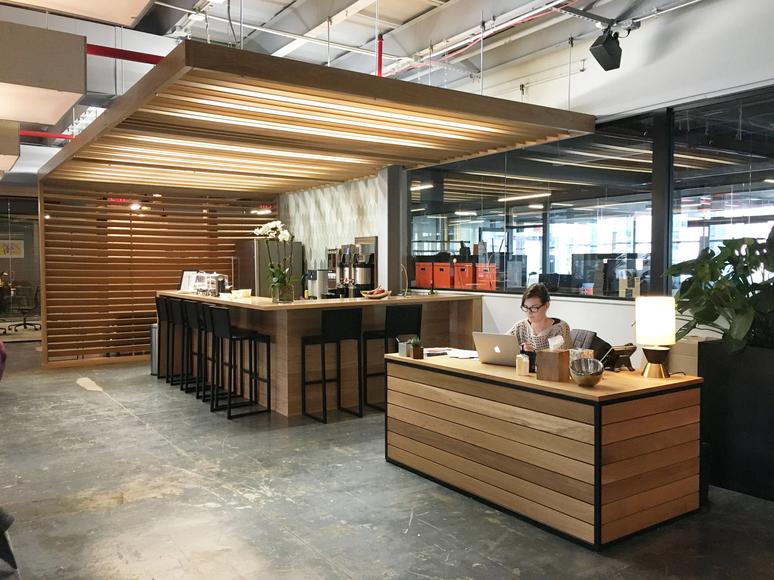 Industrious Offices interior design and architecture. Office interior design and consultancy by Shanta Trusewich Studio Sio, New Zealand