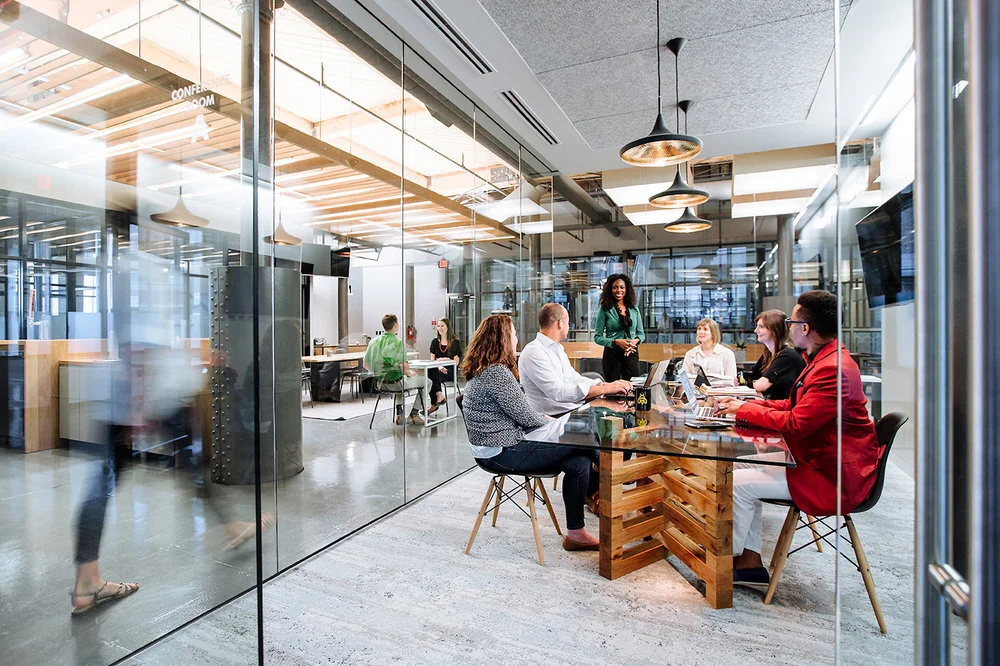 Industrious Offices interior design and architecture. Office interior design and consultancy by Shanta Trusewich Studio Sio, New Zealand