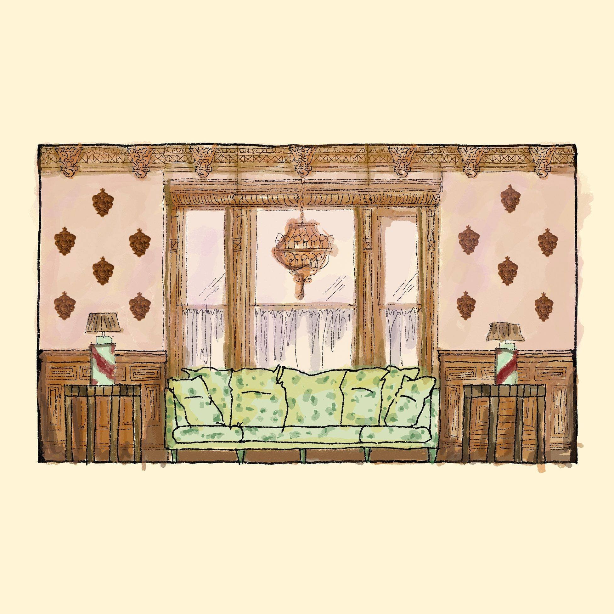 Lobby Bar: before, during, and after. 🍸✨ 

Once a dining room, later an apartment, then a storage closet&mdash;this space has worn many hats. Now, it&rsquo;s the lobby bar. 

We worked closely with the LPC (Landmark Preservation Commission) and SHPO