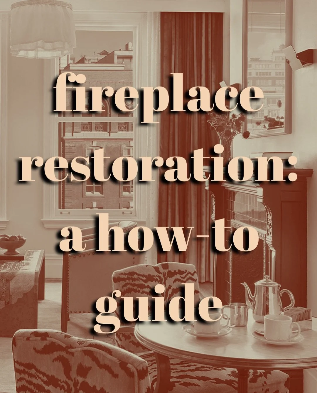 Not every fireplace needs a full restoration.

Whether you&rsquo;re restoring an original or bringing one back, there&rsquo;s more than one way to do it. Here are a few approaches we&rsquo;ve used at @hotelchelsea 

Save this one for later!

📸 - Pho