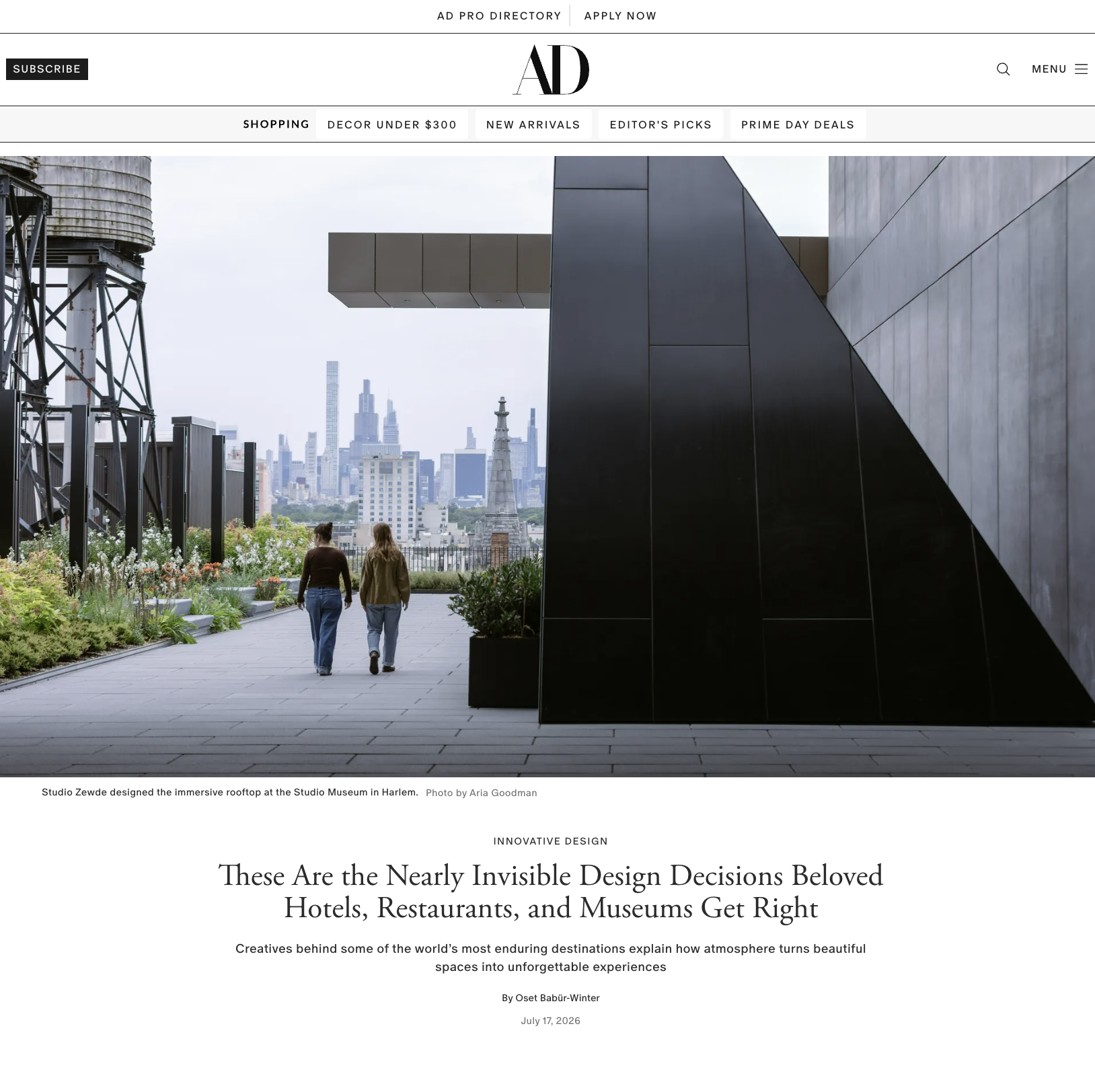 Press for Shanta Trusewich, lead designer and founder at Studio Sio design. Hotel Chelsea. Architecture interior design and consultancy by Shanta Trusewich Studio Sio, New Zealand and NYC