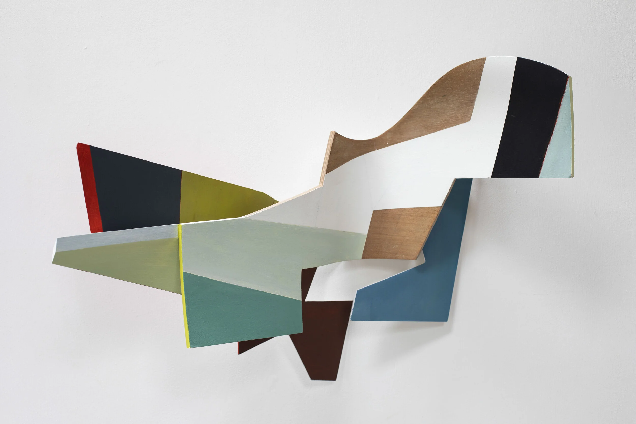 'Shift ll' - acrylic on wood